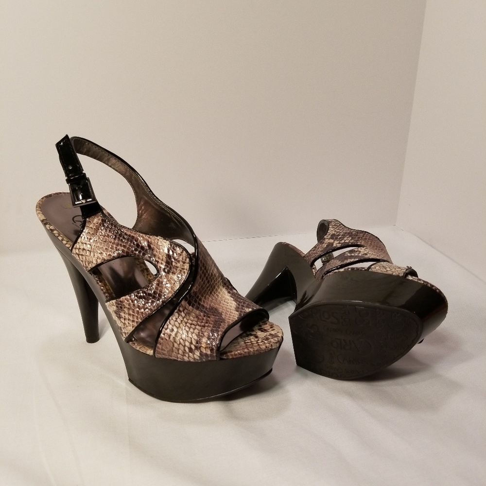 High heel shoe carlos Santana size 8
